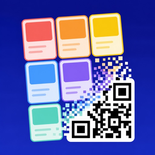 デッキ画像QR変換のアプリアイコン